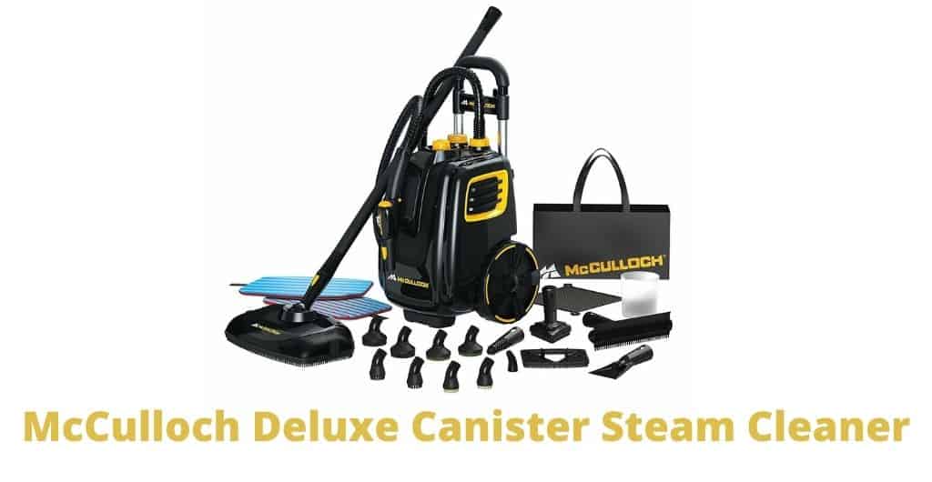 McCulloch MC1385 Deluxe Canister Steam Cleaner