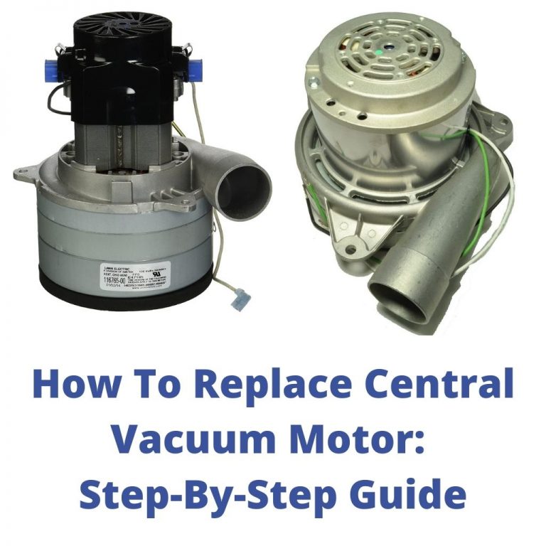 How to replace central vacuum motor