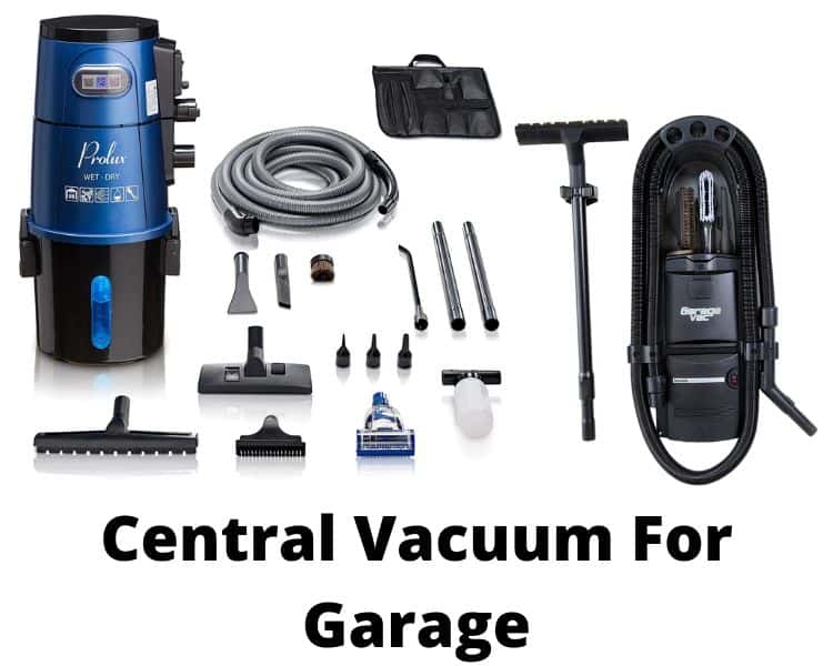 central vacuum for garage