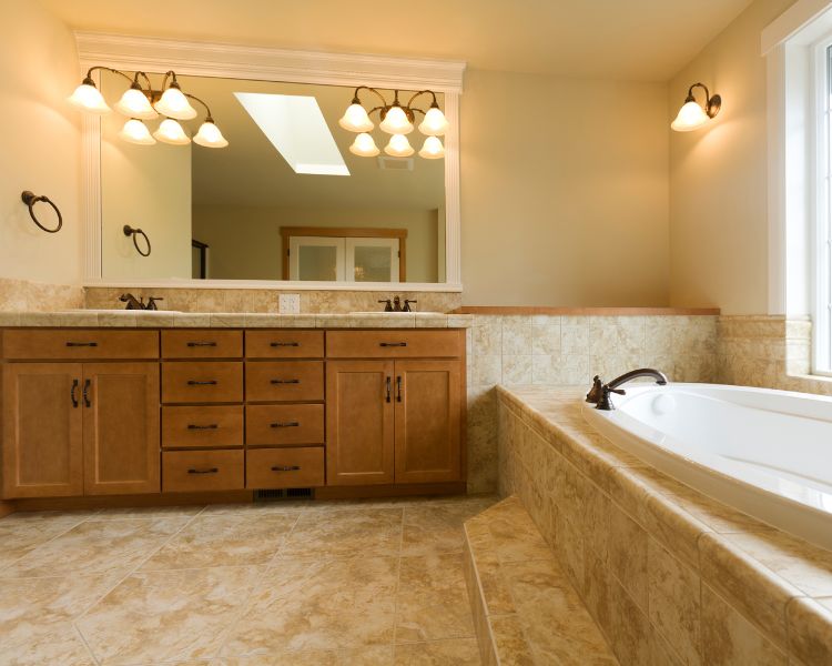 are travertine floors outdated