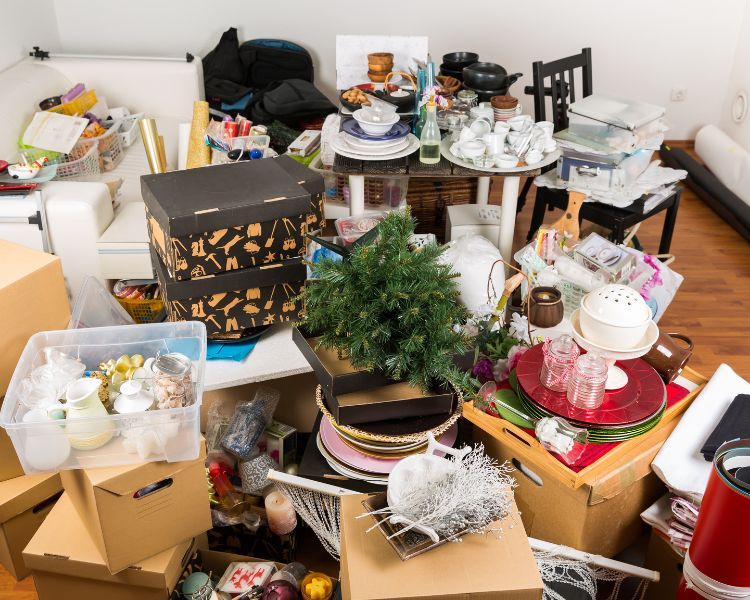 what to do with a hoarders house