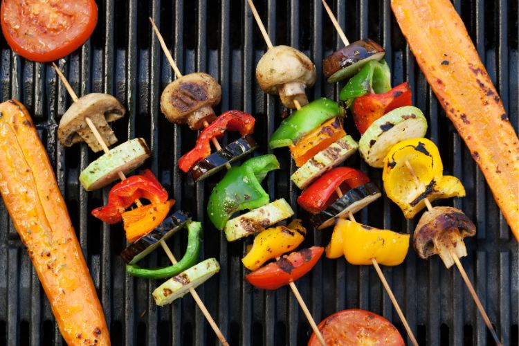 are grilled vegetables bad for you