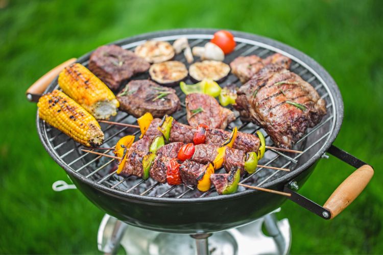 is charcoal grilled food bad for you