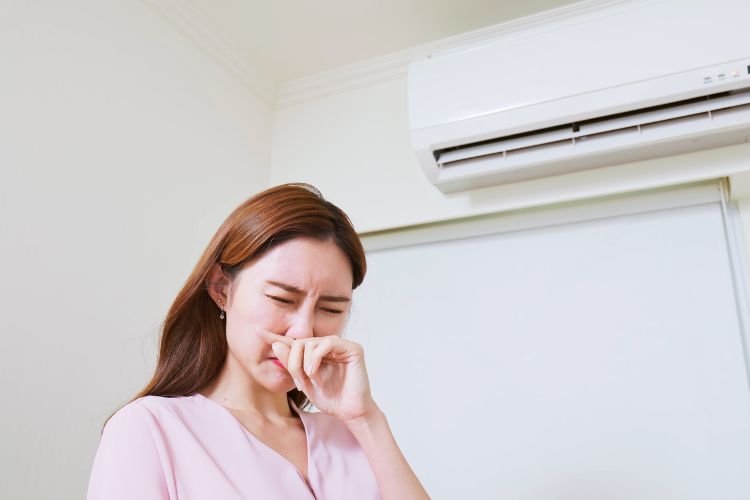 how to get rid of fishy smell from evaporative cooler