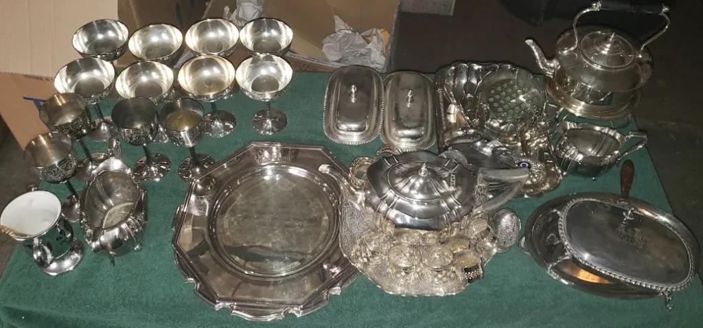 silver plates