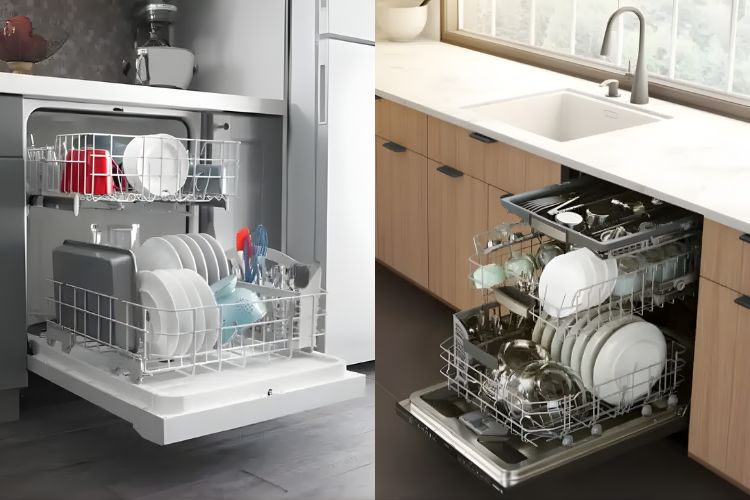 dishwasher plastic vs stainless steel tub