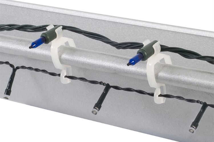 heavy duty gutter light clips