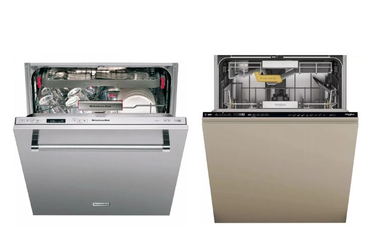 kitchenaid dishwasher vs whirlpool