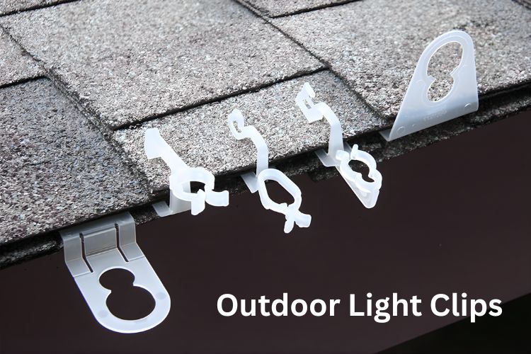 outdoor light clips
