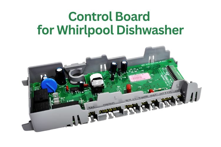 control board for whirlpool dishwasher