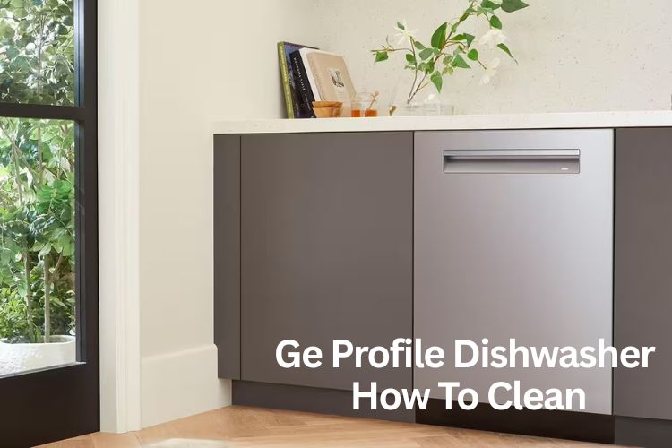 ge profile dishwasher how to clean