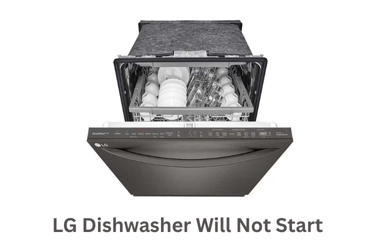 lg dishwasher will not start