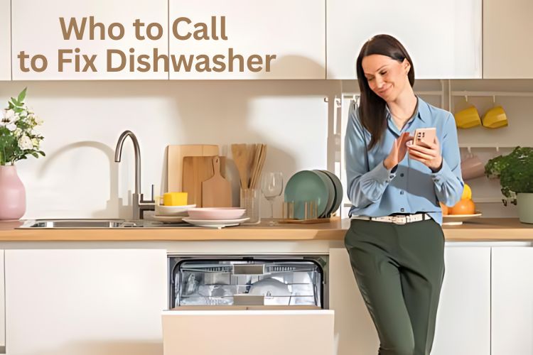 who to call to fix dishwasher