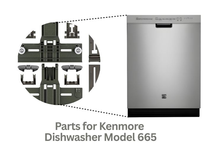 parts for kenmore dishwasher model 665