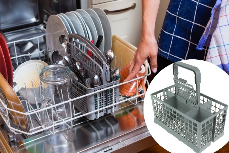 silverware basket for kitchenaid dishwasher