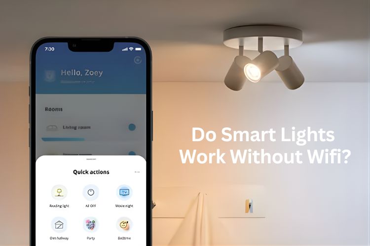 do smart lights work without wifi