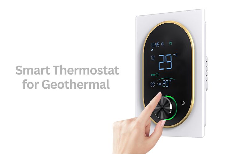 smart thermostat for geothermal