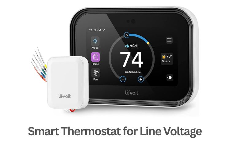 smart thermostat for line voltage